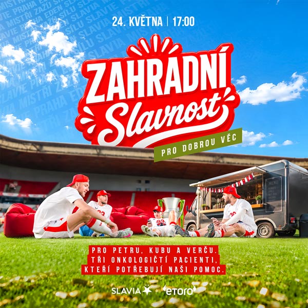 Zahradní slavnost pro dobrou věc