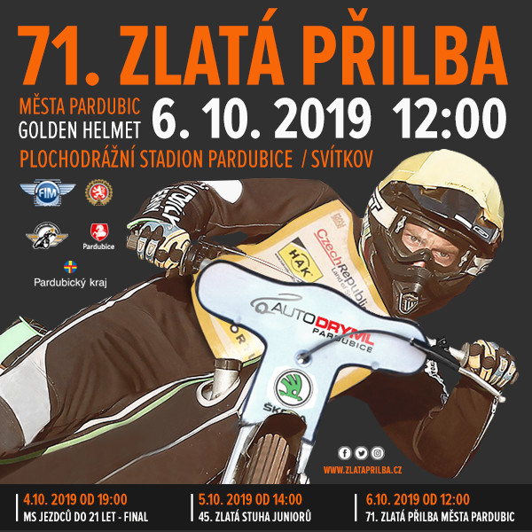 71. Zlatá Přilba města Pardubic 2019