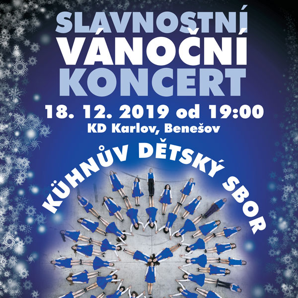 Slavnostní vánoční koncert - Kühnův dětský sbor