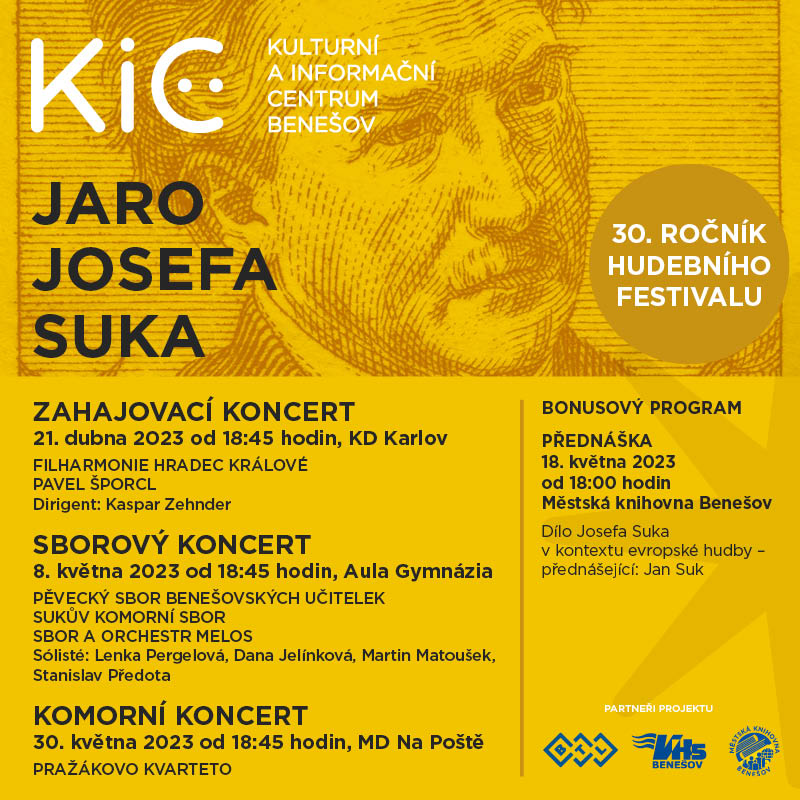 JARO JOSEFA SUKA 2023 - KOMORNÍ KONCERT