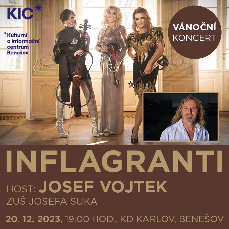 VÁNOČNÍ KONCERT INFLAGRANTI s hostem JOSEFEM VOJTKEM