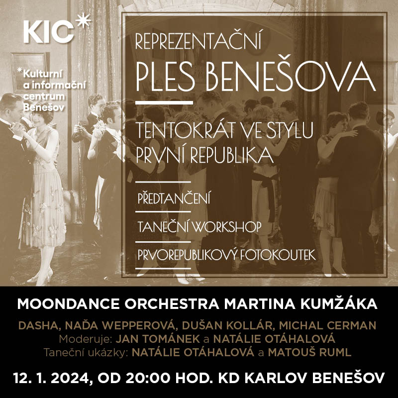 REPREZENTAČNÍ PLES BENEŠOVA