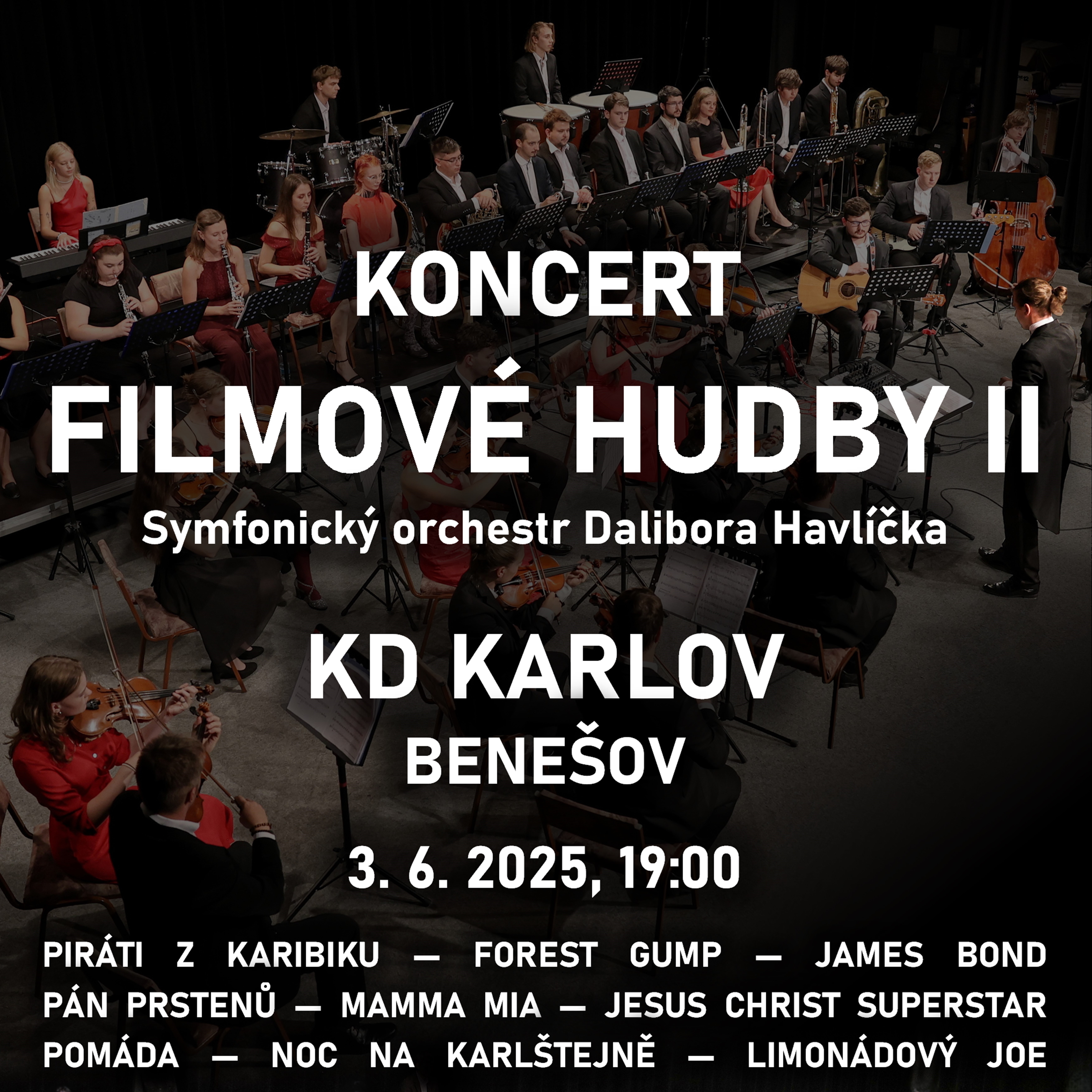 KONCERT FILMOVÉ HUDBY II, Benešov