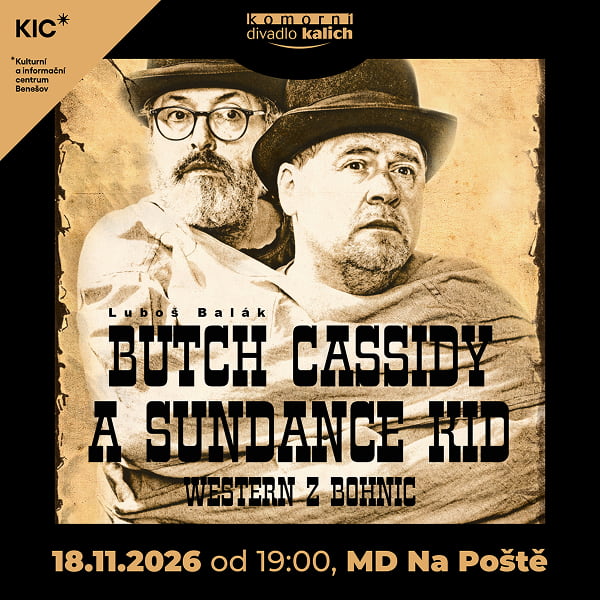BUTCH CASSIDY A SUNDANCE KID (WESTERN Z BOHNIC), Benešov