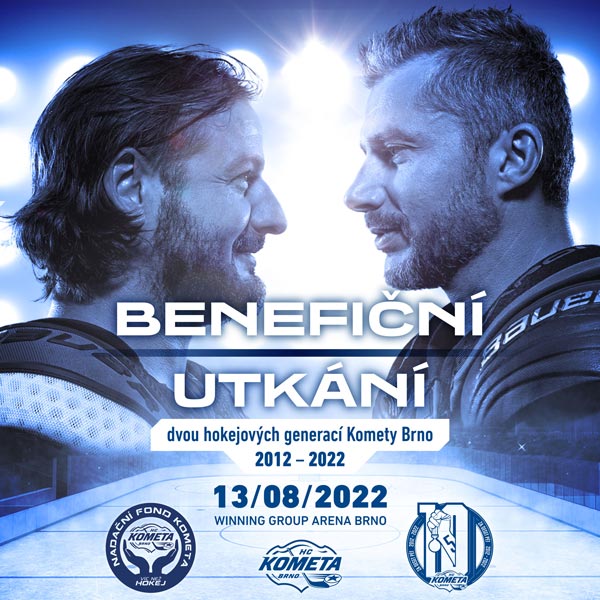 Za deset pět / Benefiční utkání dvou hokejových generací Komety Brno 2012-2022