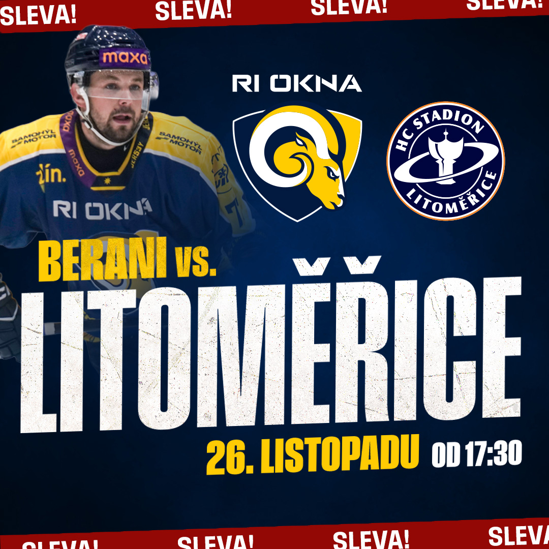 RI OKNA Berani Zlín - HC Stadion Litoměřice