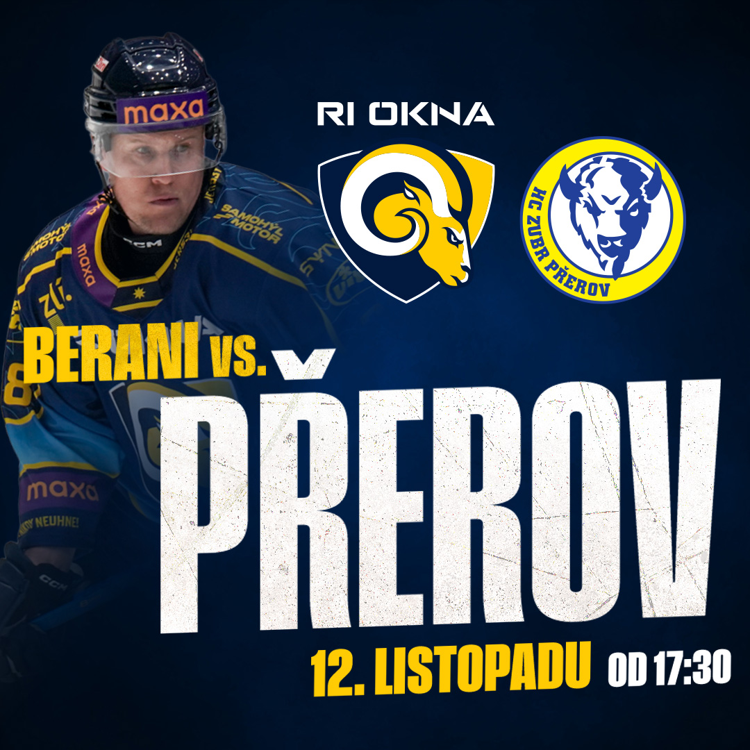RI OKNA Berani Zlín - HC ZUBR Přerov