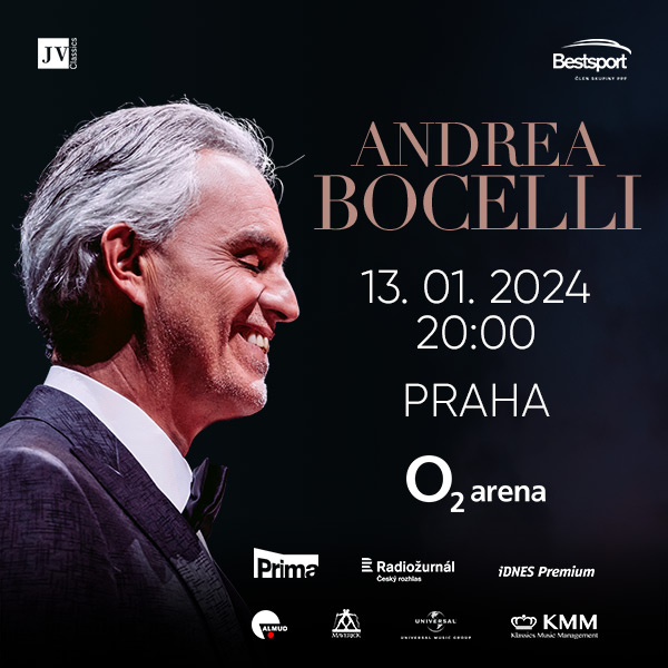 ANDREA BOCELLI TICKETPORTAL Vstupenky na Dosah divadlo, hudba