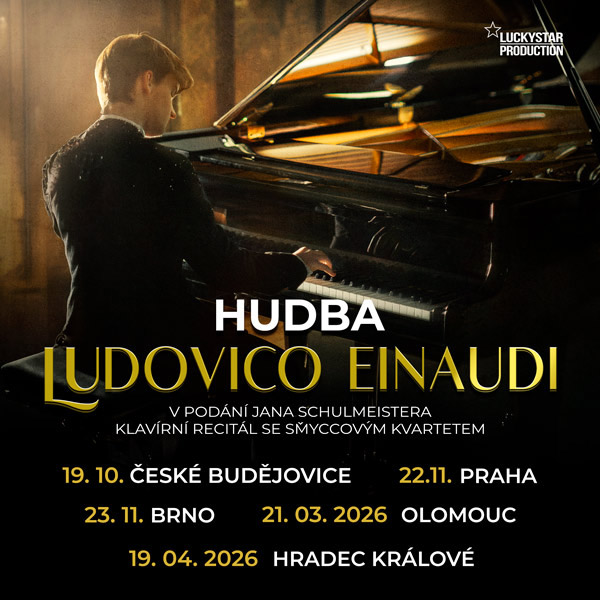 Hudba Ludovico Einaudi, KLAVÍRNÍ RECITÁL se smyčcovým kvartetem