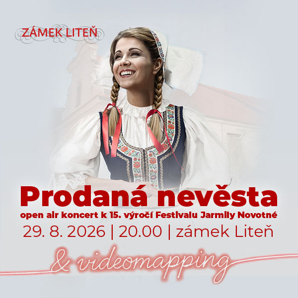 PRODANÁ NEVĚSTA open air koncert na zámku Liteň