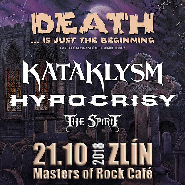 KATAKLYSM (CA) + HYPOCRISY (SE) - koncert ve Zlíně -Masters of Rock Café, Zlín