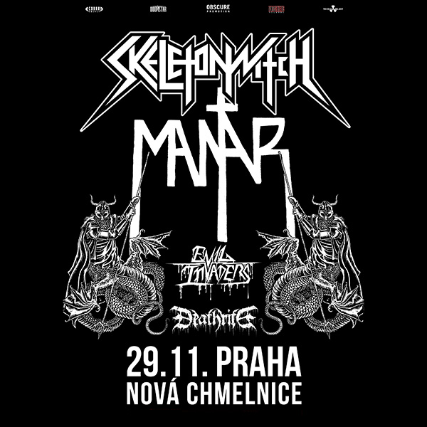 SKELETONWITCH (US) + MANTAR (DE) - koncert v Praze -Nová Chmelnice, Koněvova 2597/219, Praha 3