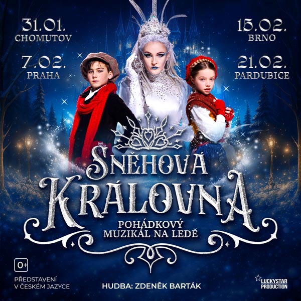 SNĚHOVÁ KRÁLOVNA - pohádkový muzikál na ledě
