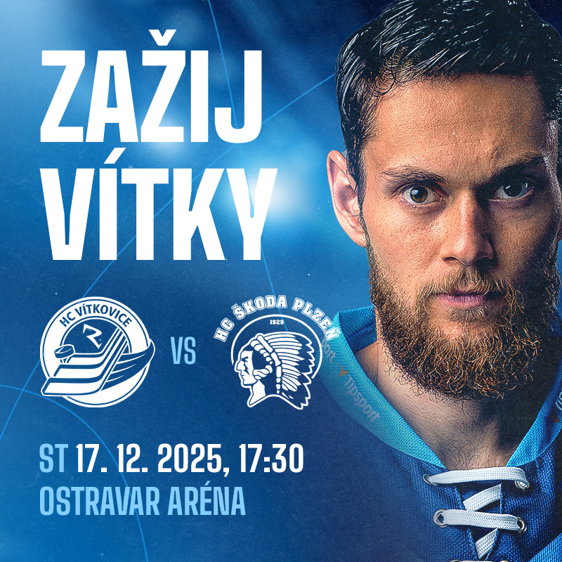HC VÍTKOVICE RIDERA - HC ŠKODA PLZEŇ