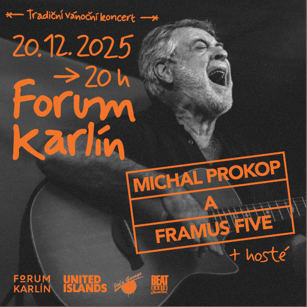 VÁNOČNÍ KONCERT MICHALA PROKOPA & FRAMUS FIVE S HOSTY