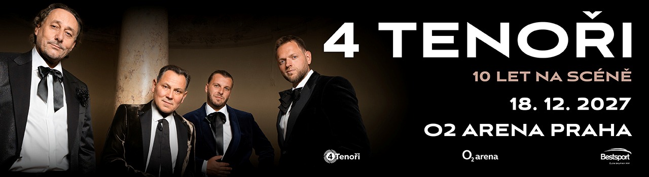 4 Tenoři 10 let na scéně