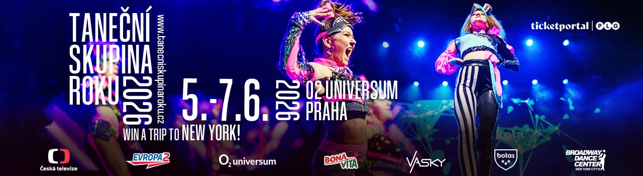 EVROPA 2 TANEČNÍ SKUPINA ROKU 2026