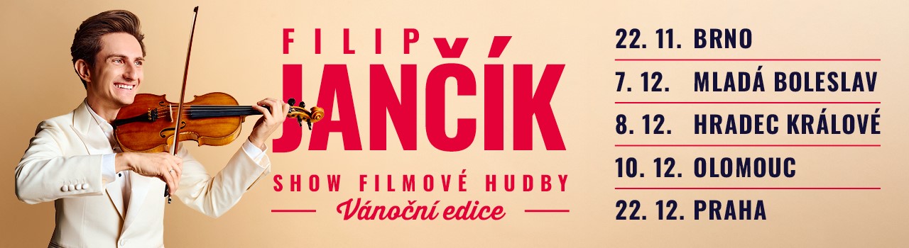 FILIP JANČÍK - Show filmové hudby - Vánoční edice