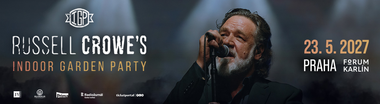 RUSSELL CROWE´S INDOOR GARDEN PARTY